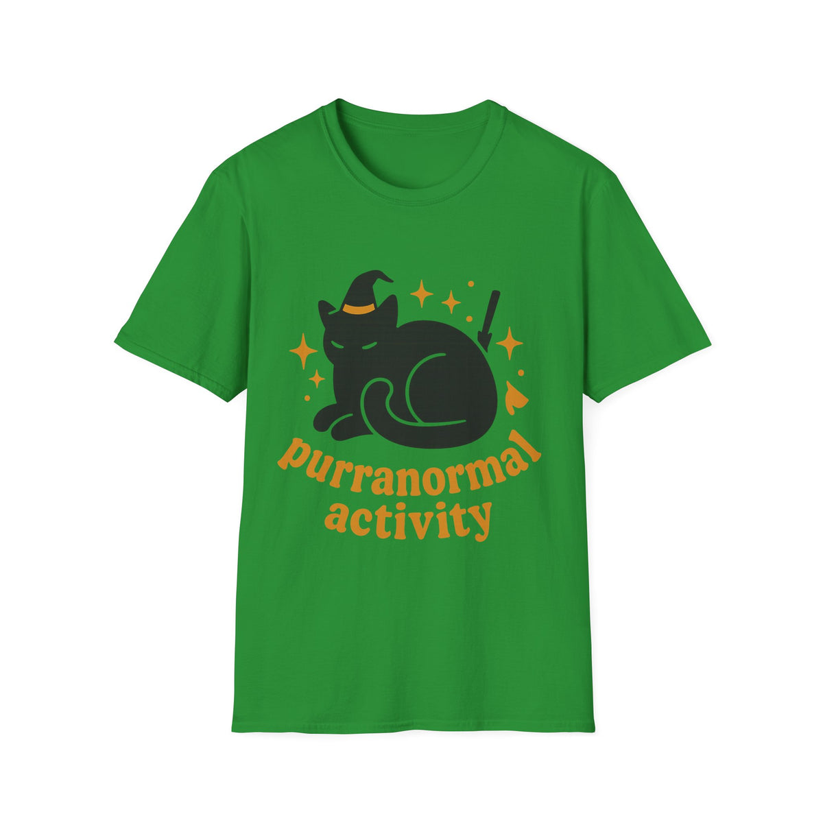 Paranormal Activity Circle T-Shirt — Cute Retro Ghost & Stars Tee - Trending Now - August 2026