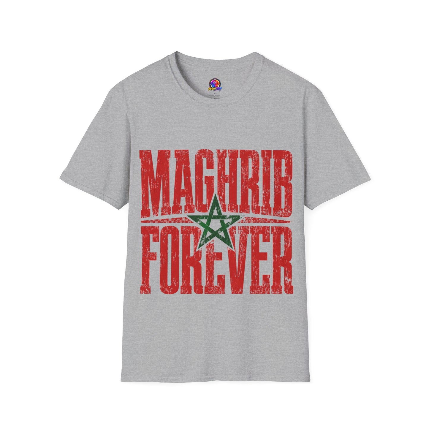 Morocco T-Shirt — Maghrib Forever Moroccan Flag Graphic Tee