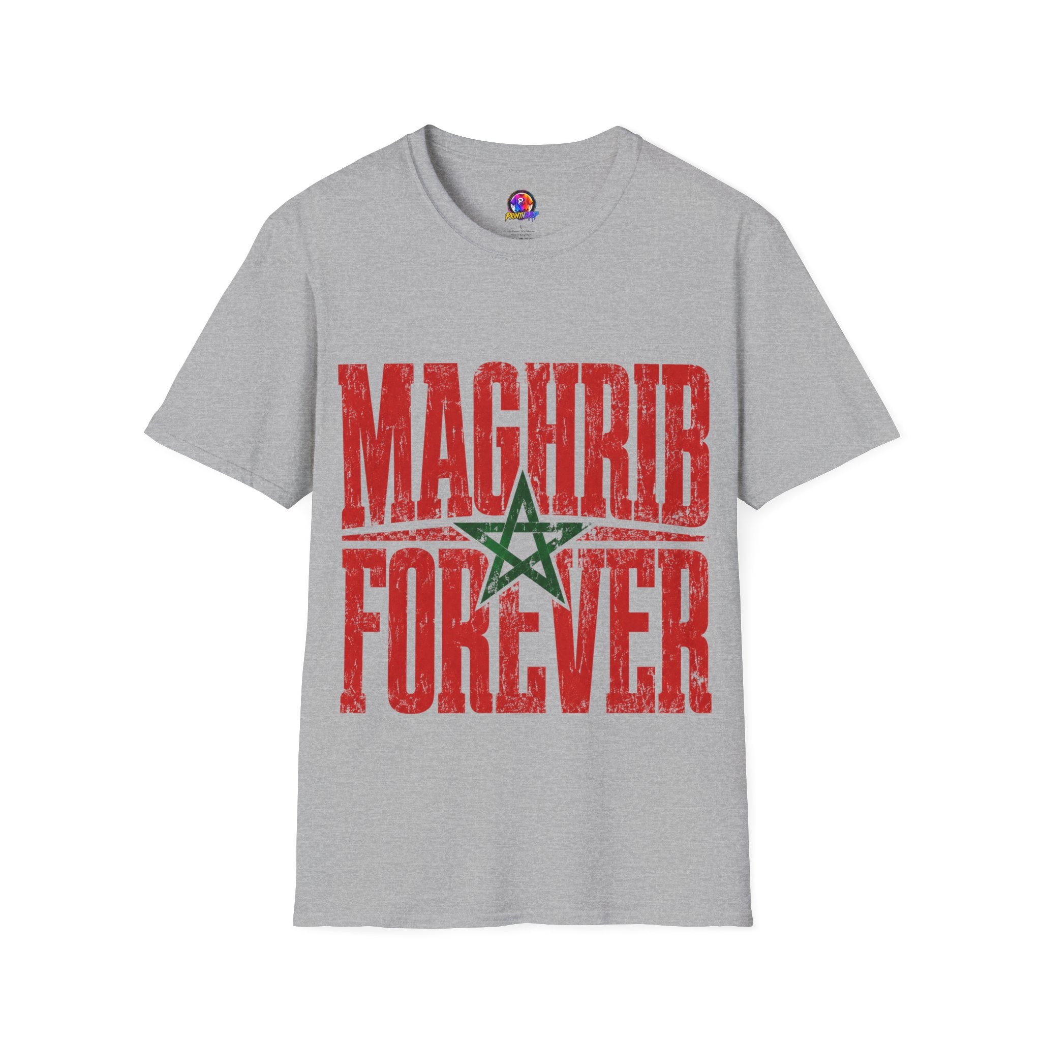 Morocco T-Shirt — Maghrib Forever Moroccan Flag Graphic Tee