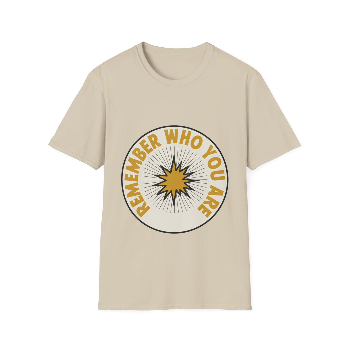 Remember Who You Are T-Shirt — Inspirational Retro Sunburst Tee - Trending Now - August 2026