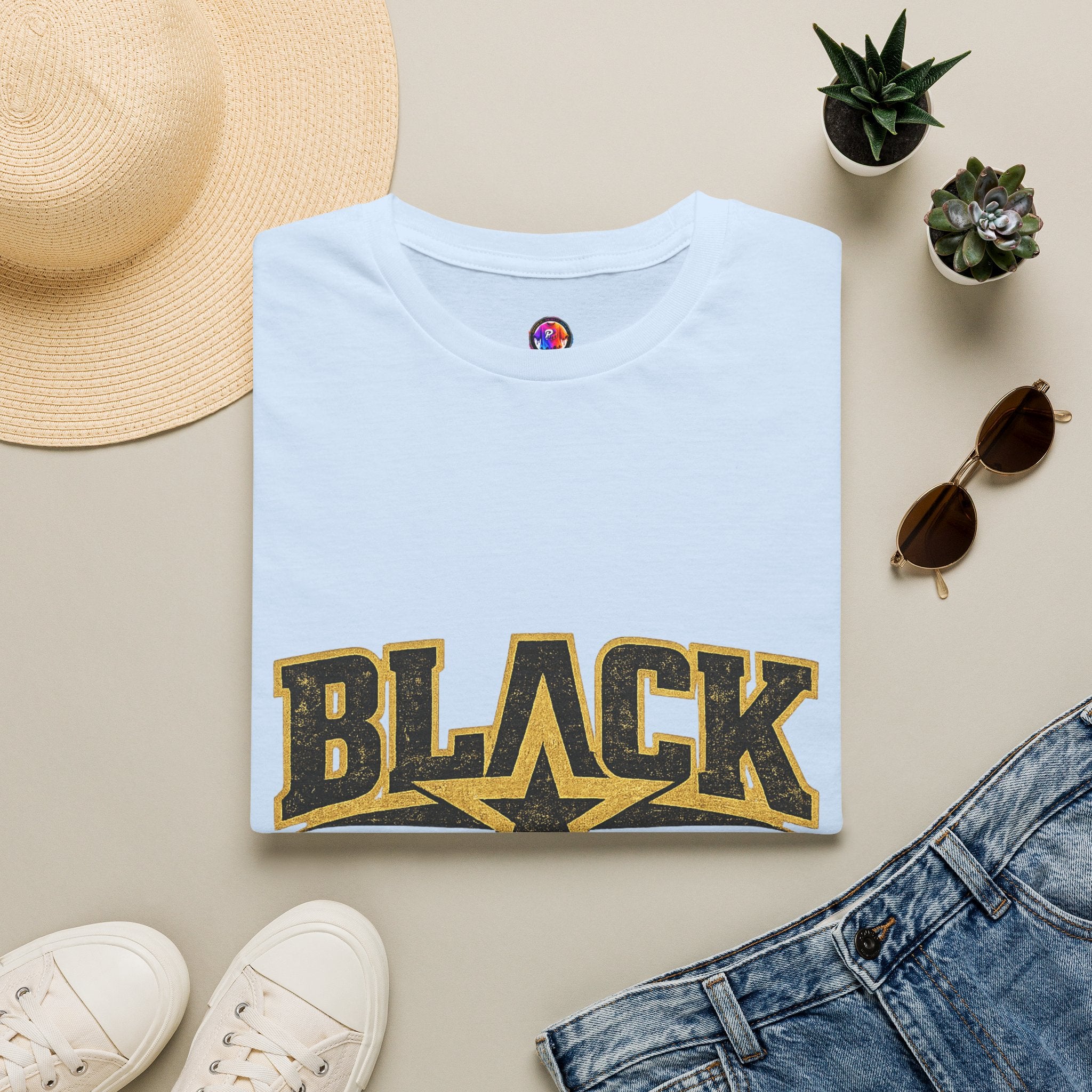 Ghana Black Stars T-Shirt — Bold Vintage Star Logo Tee
