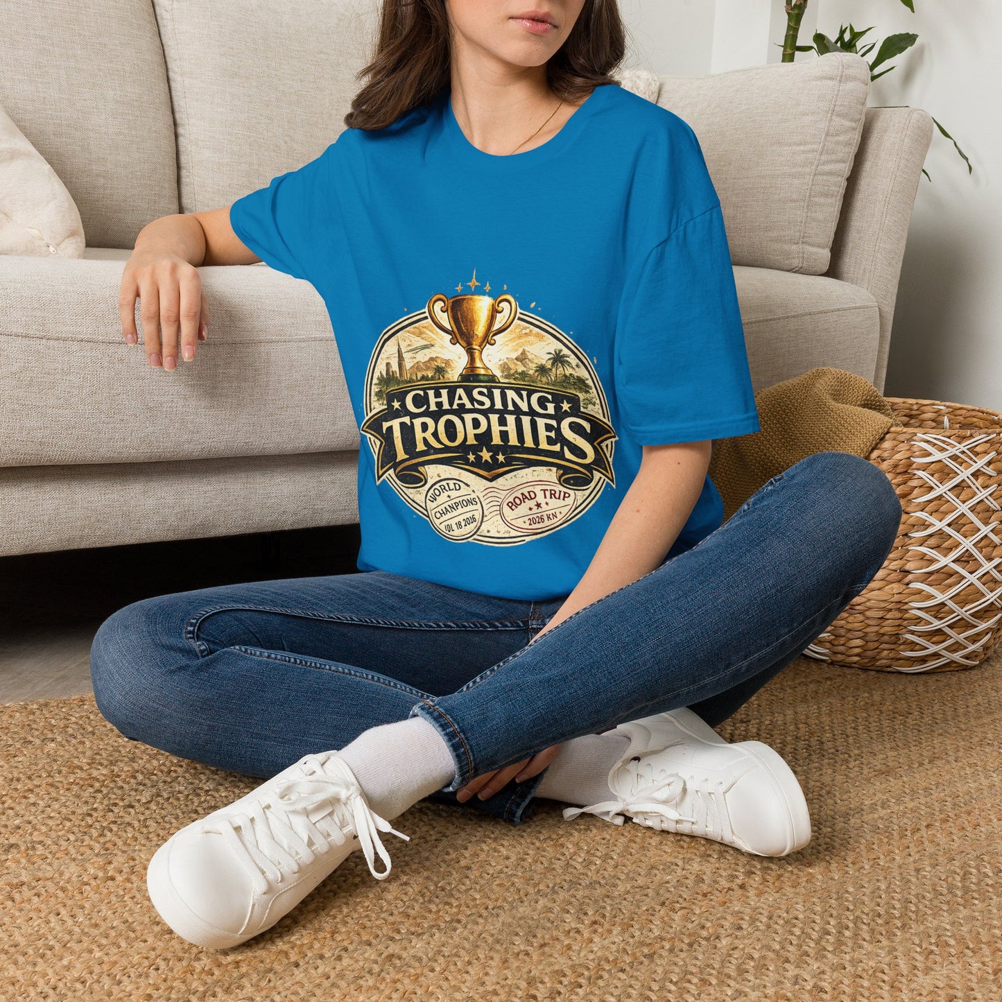 T-Shirt — Chasing Trophies Vintage Trophy Graphic Tee