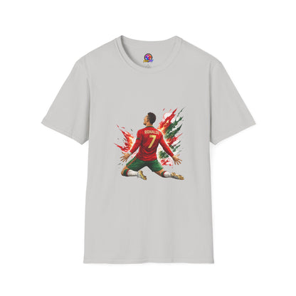 Portugal Soccer Player #7 Graphic T‑Shirt — Dynamic Portugal Fan Tee
