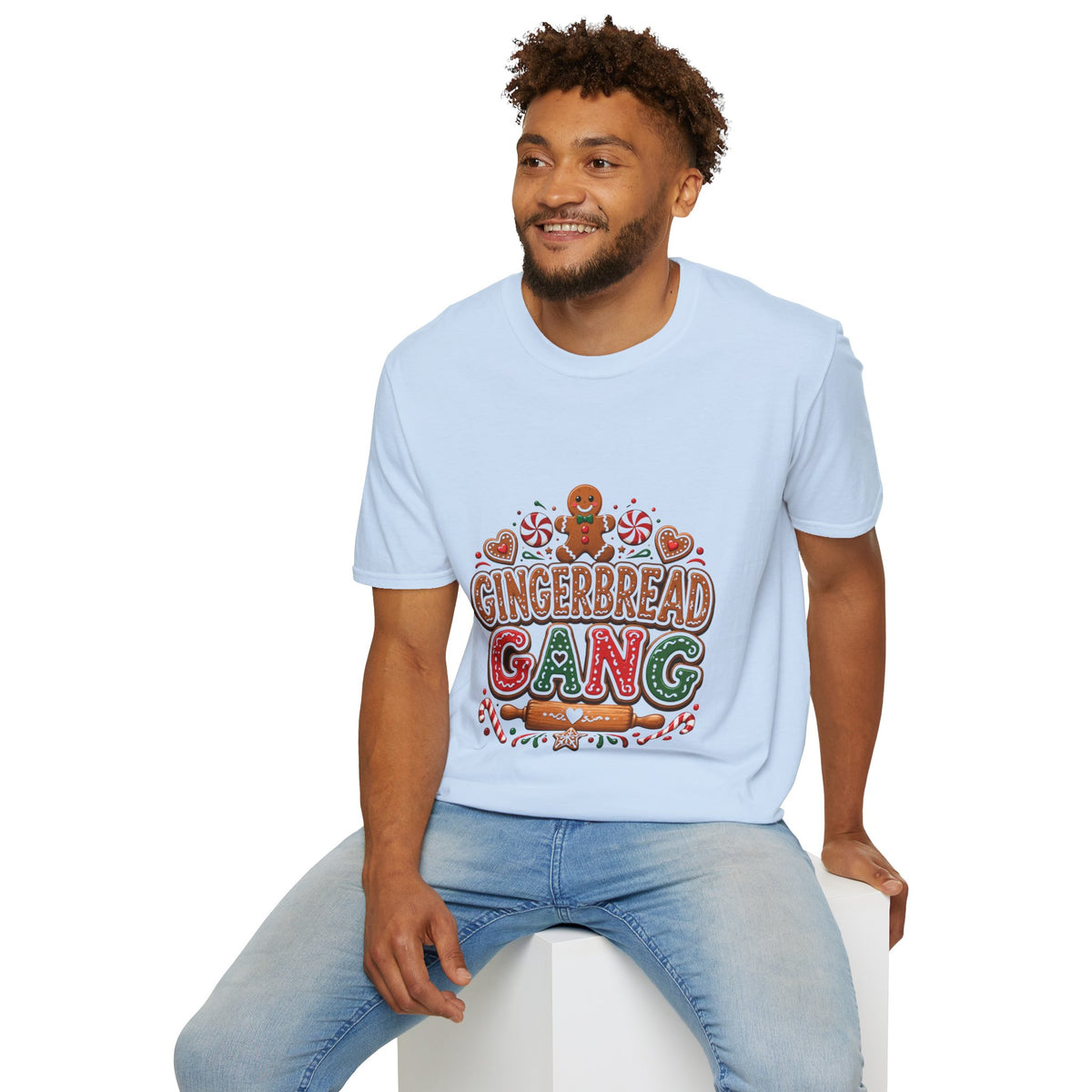 Gingerbread Gang T-Shirt — Cute Holiday Cookie Graphic Tee
