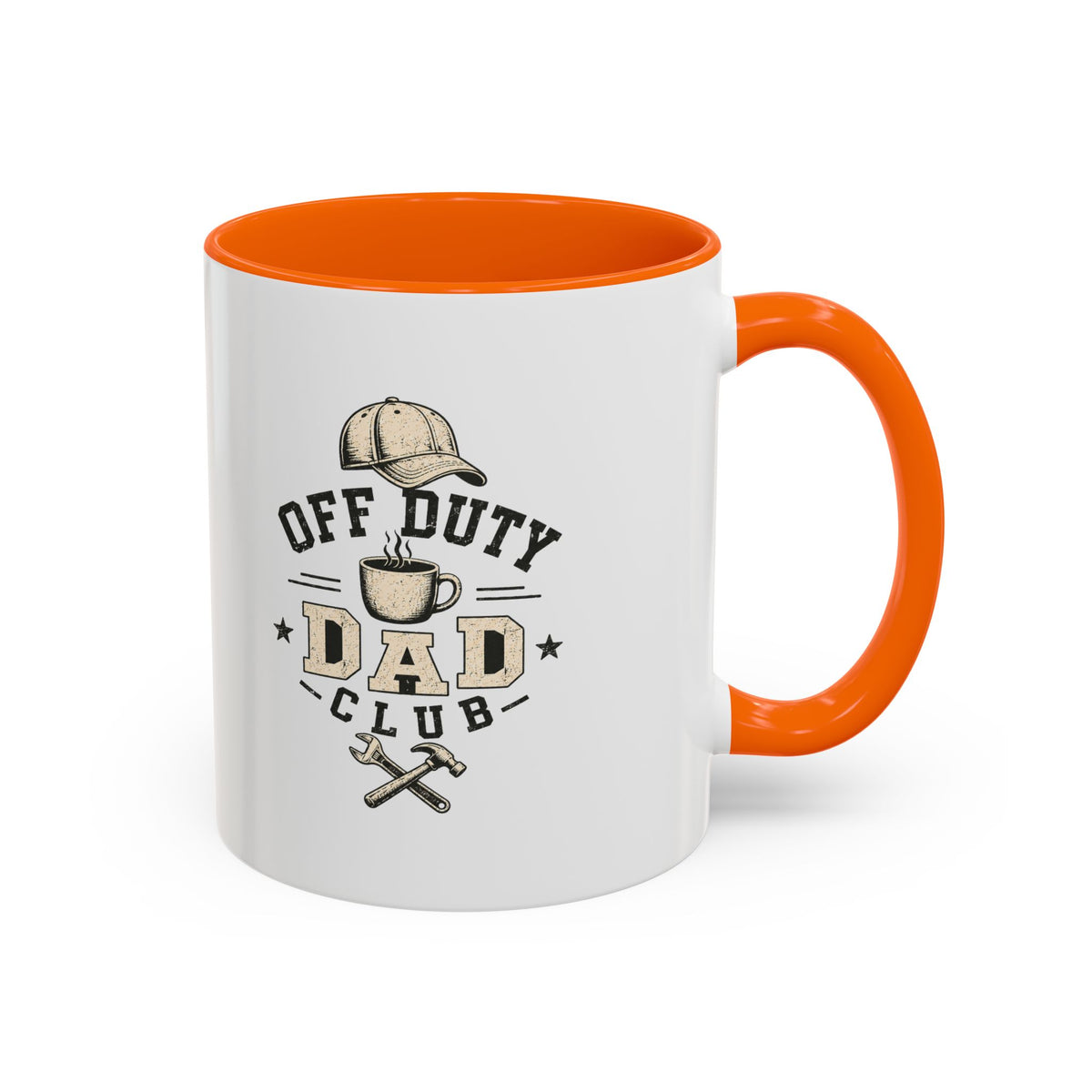 Milo Bailey Dog Dad Mom Off Duty Dad Club Coffee Mug — Funny Father’s Day Accent Mug
