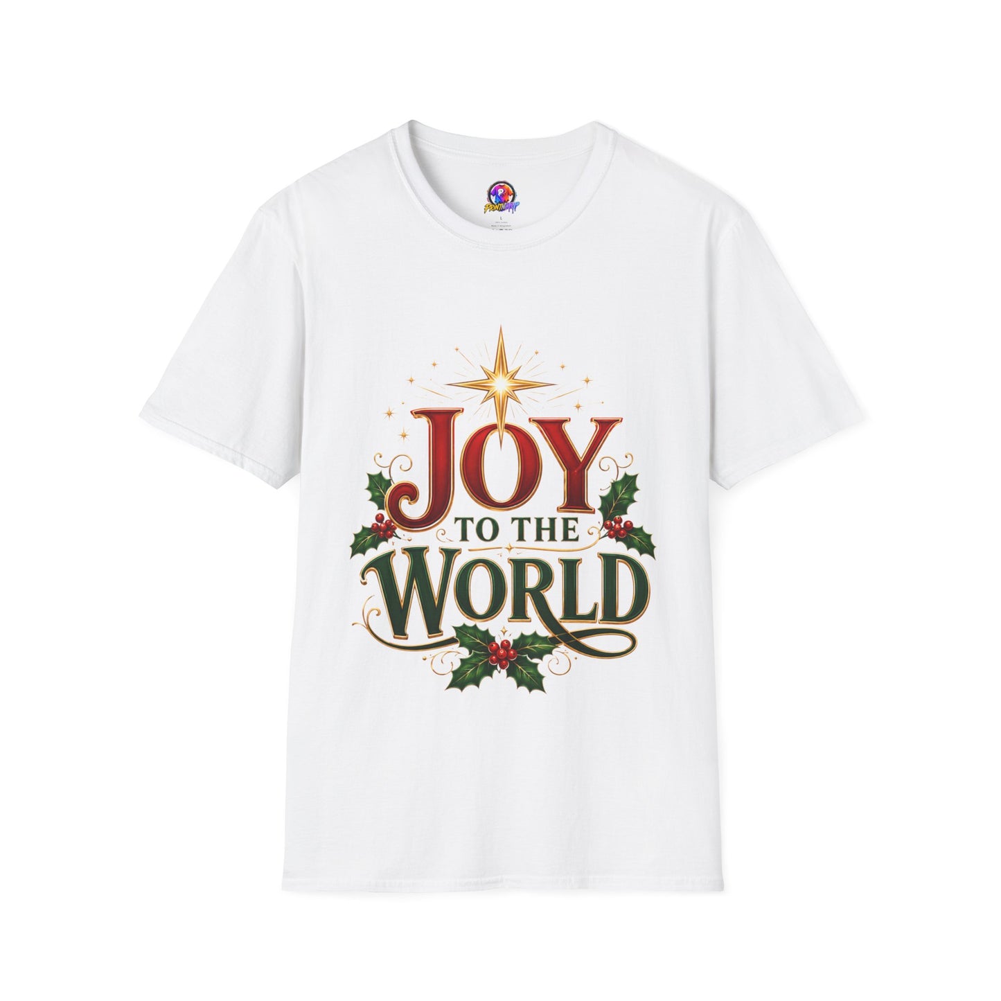 Joy to the World T-Shirt — Festive Christmas Holiday Tee