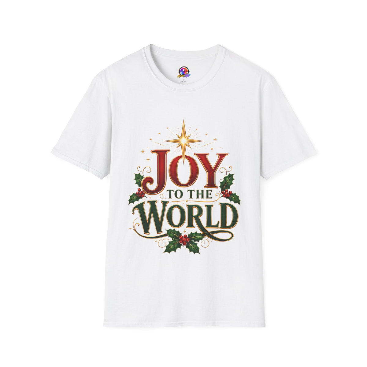 Joy to the World T-Shirt — Festive Christmas Holiday Tee