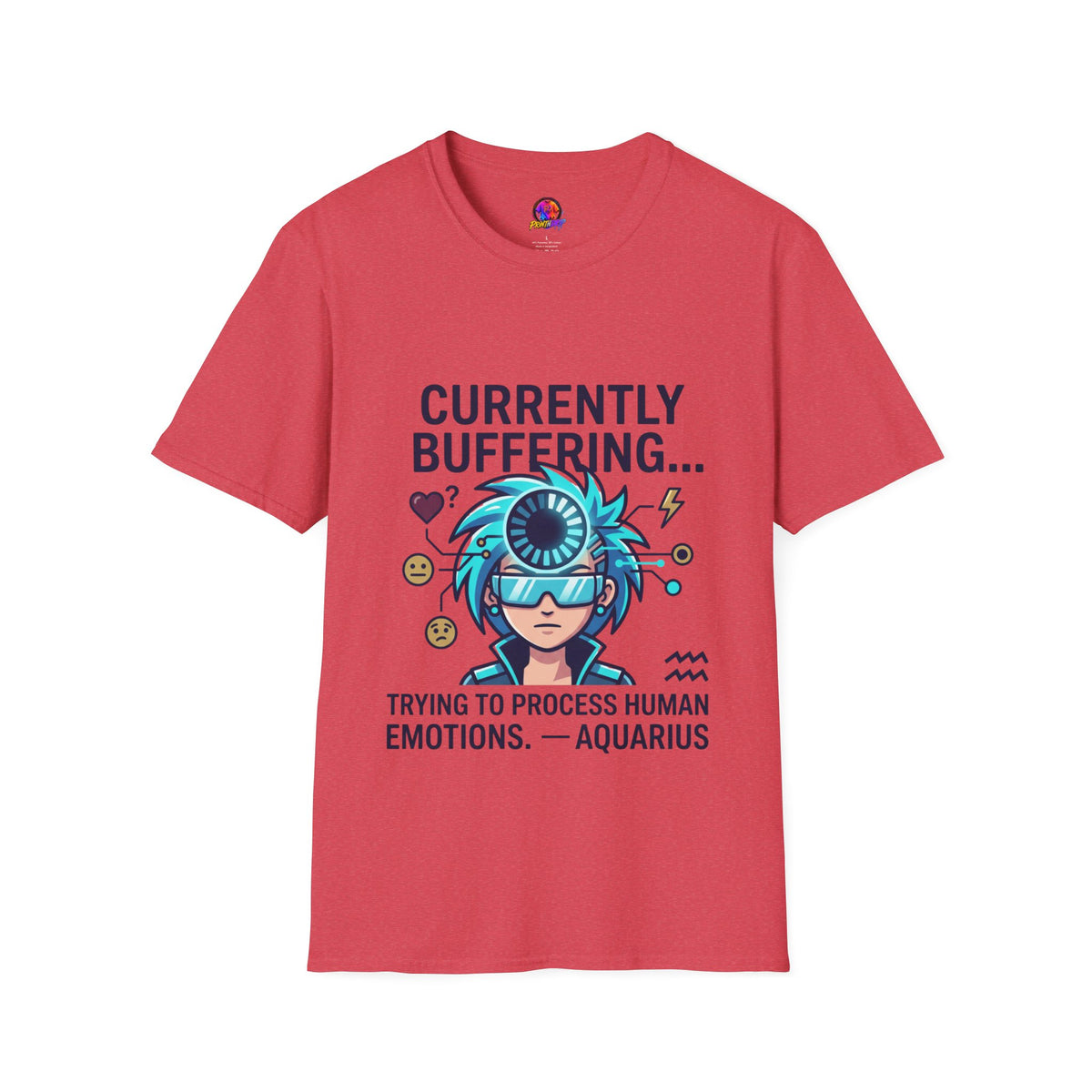 Currently Buffering T-Shirt — Funny Aquarius Zodiac Tee