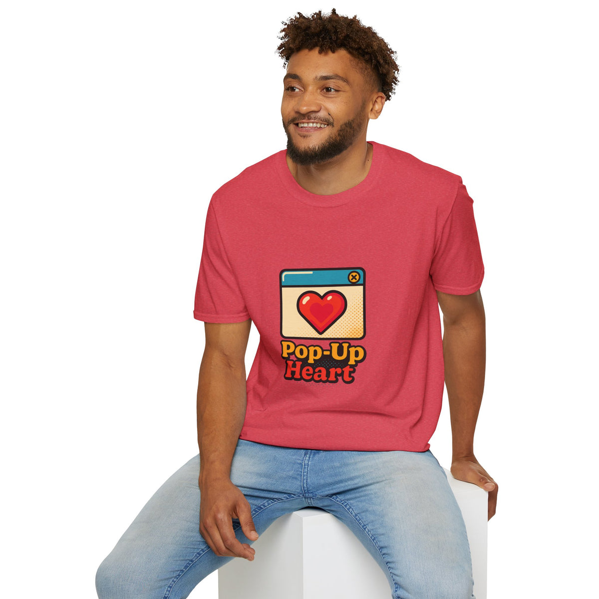 Pop-Up Heart T-Shirt — Cute Retro Heart Graphic Tee - Trending Now - October 2026