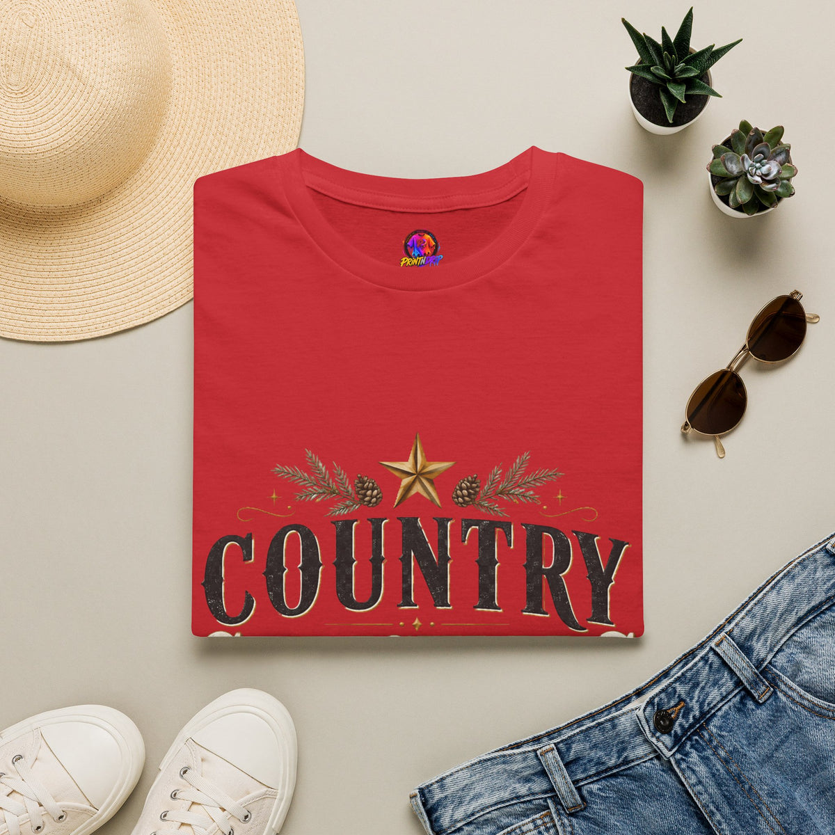 Country Christmas Club T-Shirt