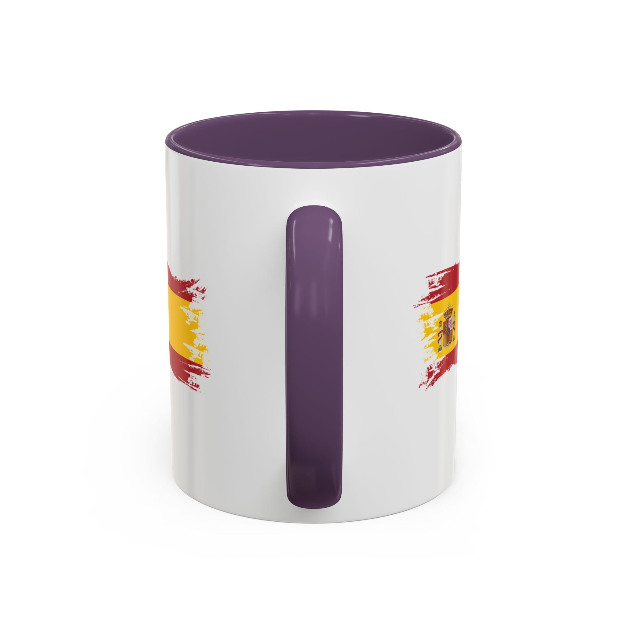 Spain Flag Coffee Mug — Spanish Brushstroke Accent Mug