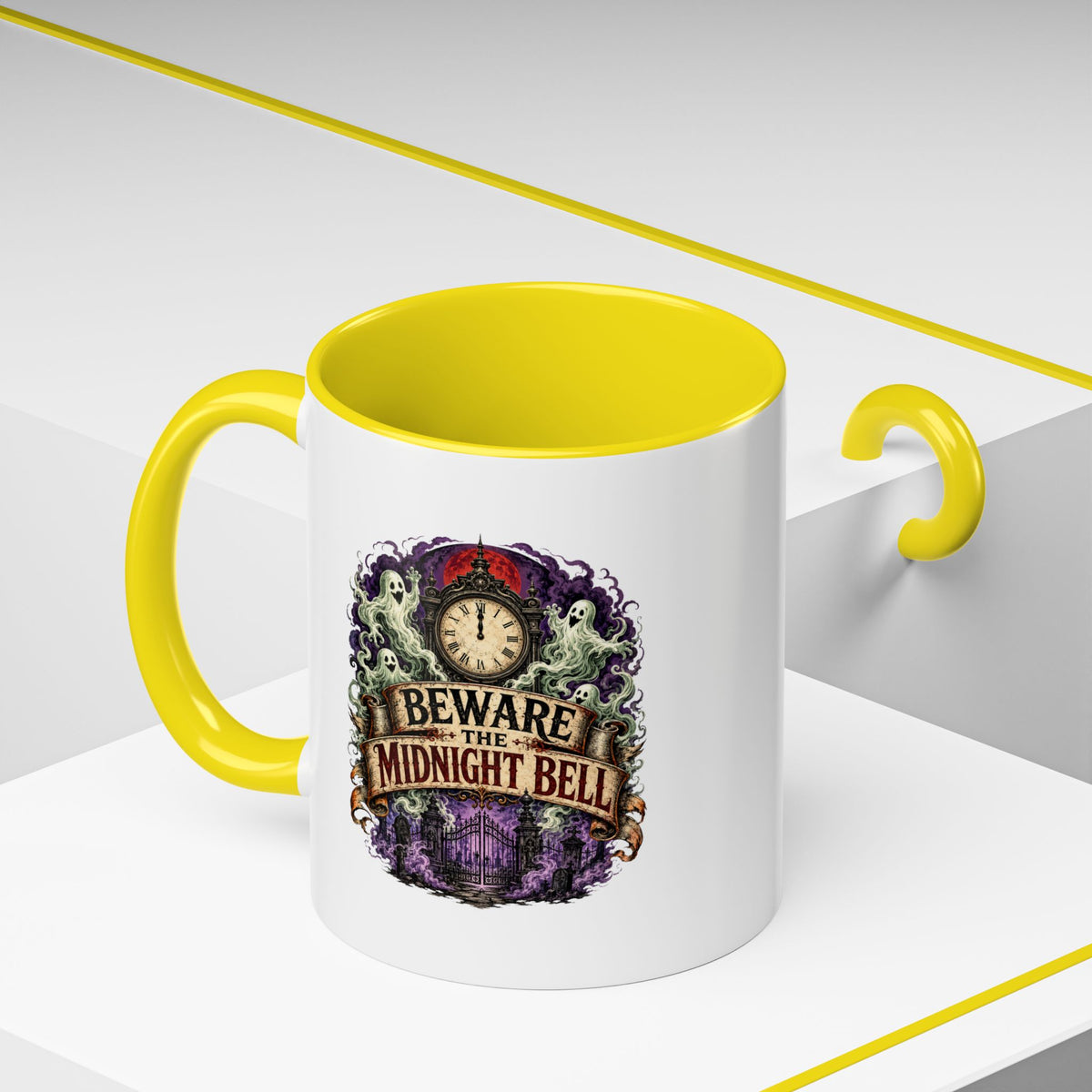 Halloween Beware Of Midnight Accent Coffee Mug