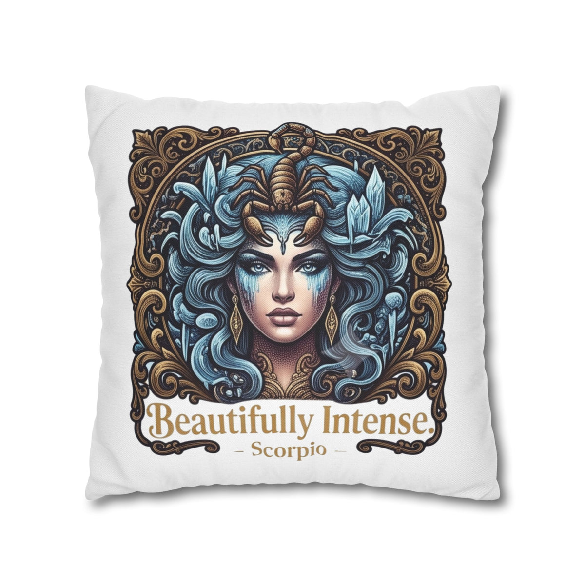 Scorpio 'Beautifully Intense' Decorative Pillowcase