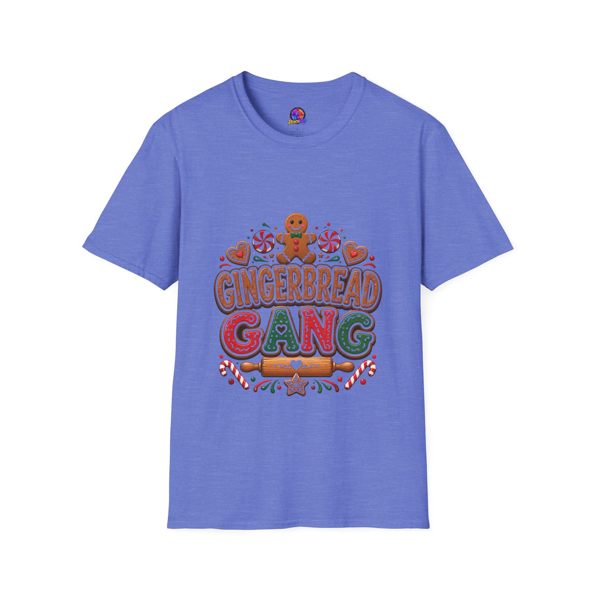 Gingerbread Gang T-Shirt — Cute Holiday Cookie Graphic Tee