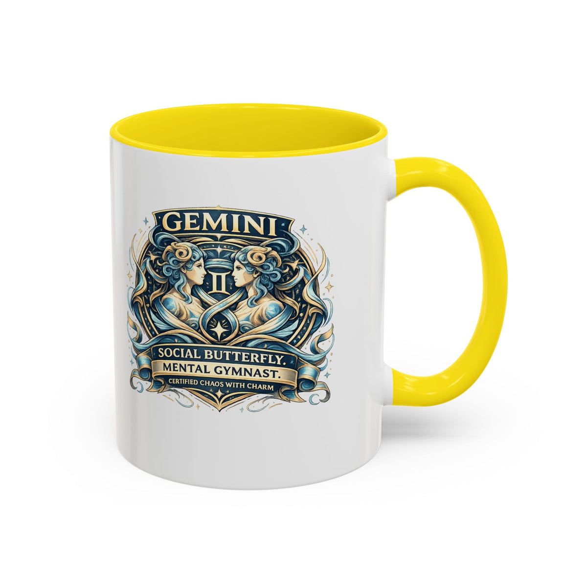 Zodiac  Gemini Accent Coffee Mug