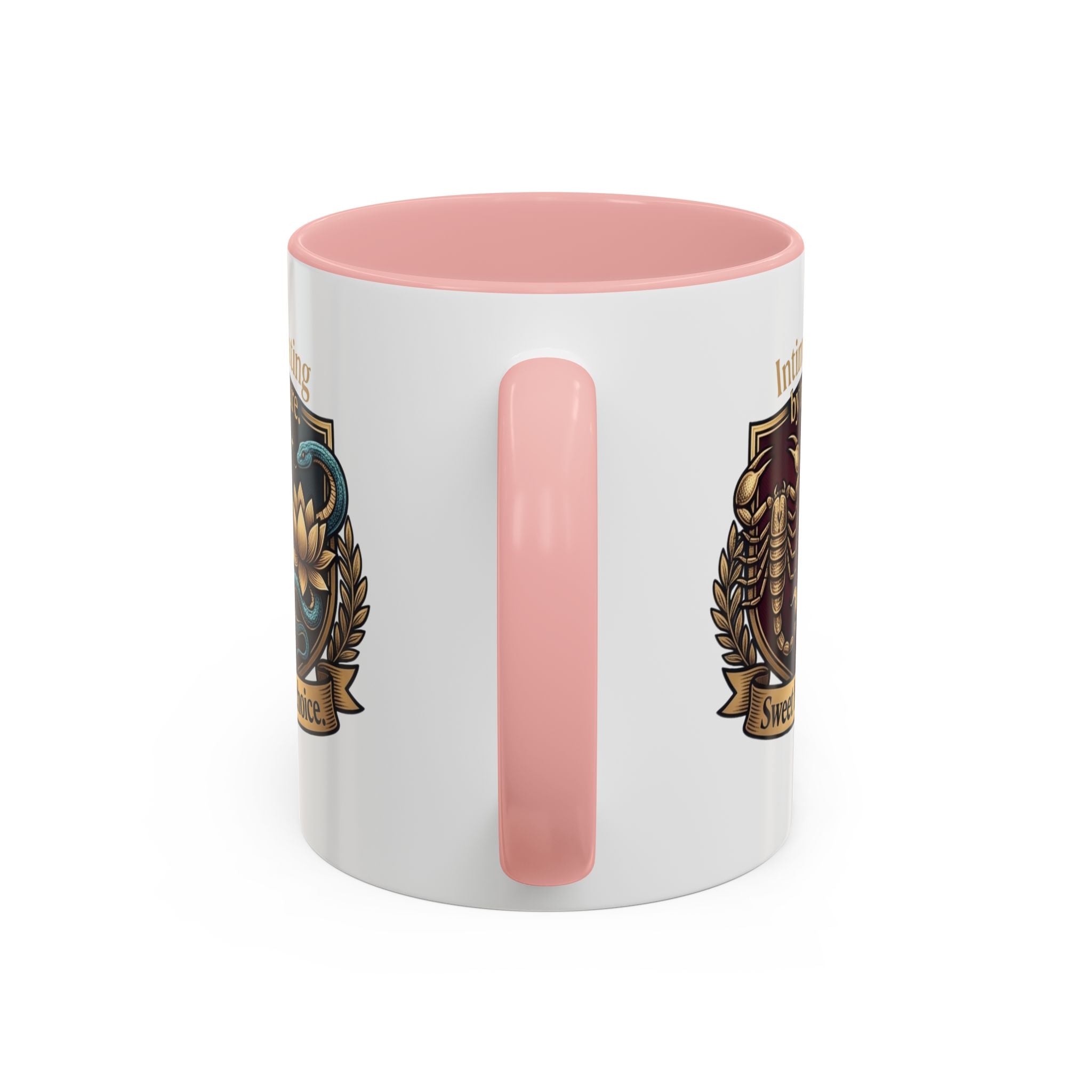 Intimidating by Nature, Sweet by Choice Accent Coffee Mug (11/15oz)