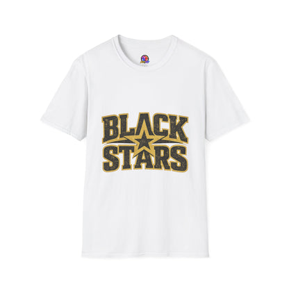 Ghana Black Stars T-Shirt — Bold Vintage Star Logo Tee