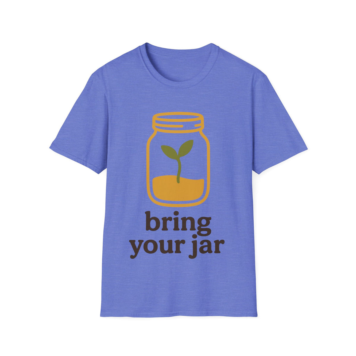 "Bring Your Jar" Zero Waste Eco Friendly Tee - Minimalist Sustainable Mason Jar White T-Shirt - Trending Now - September 2026