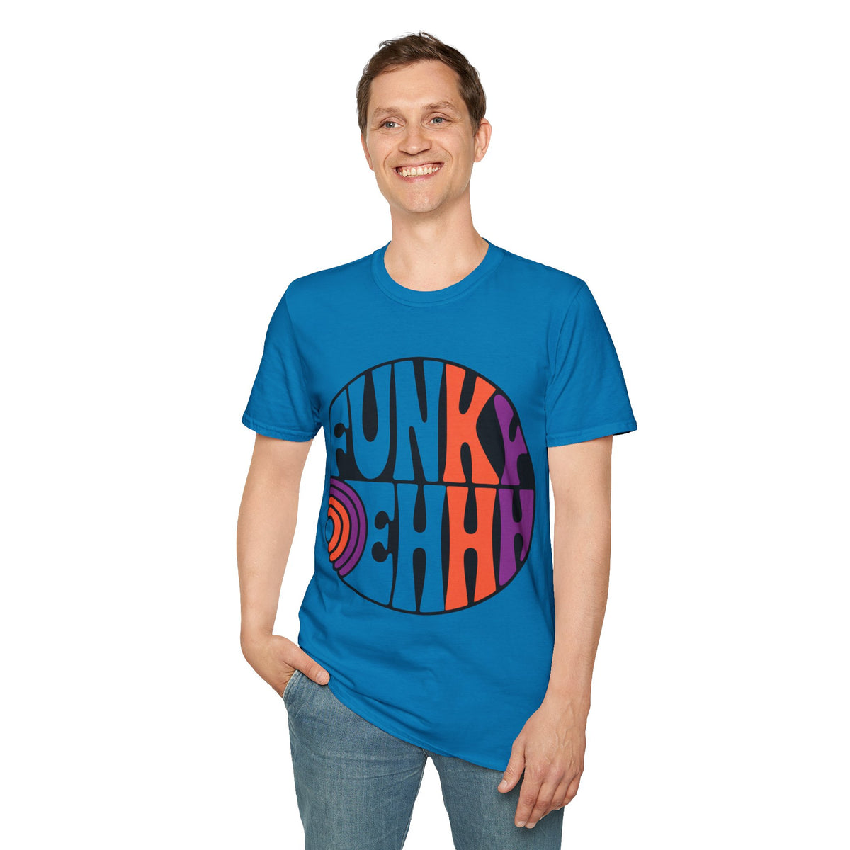 Funk Vibes Graphic T-Shirt — Retro 70s Circle Design - Trending Now - August 2026