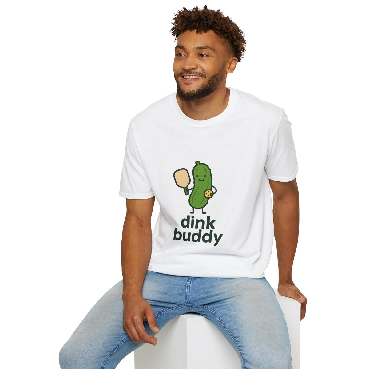 Pickle With Phone T‑Shirt — Cute Kawaii Pickle Texting Graphic Tee - Trending Now - August 2026