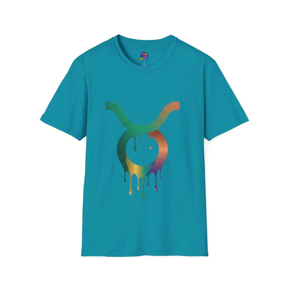 Taurus Abstract Drip Logo T-Shirt