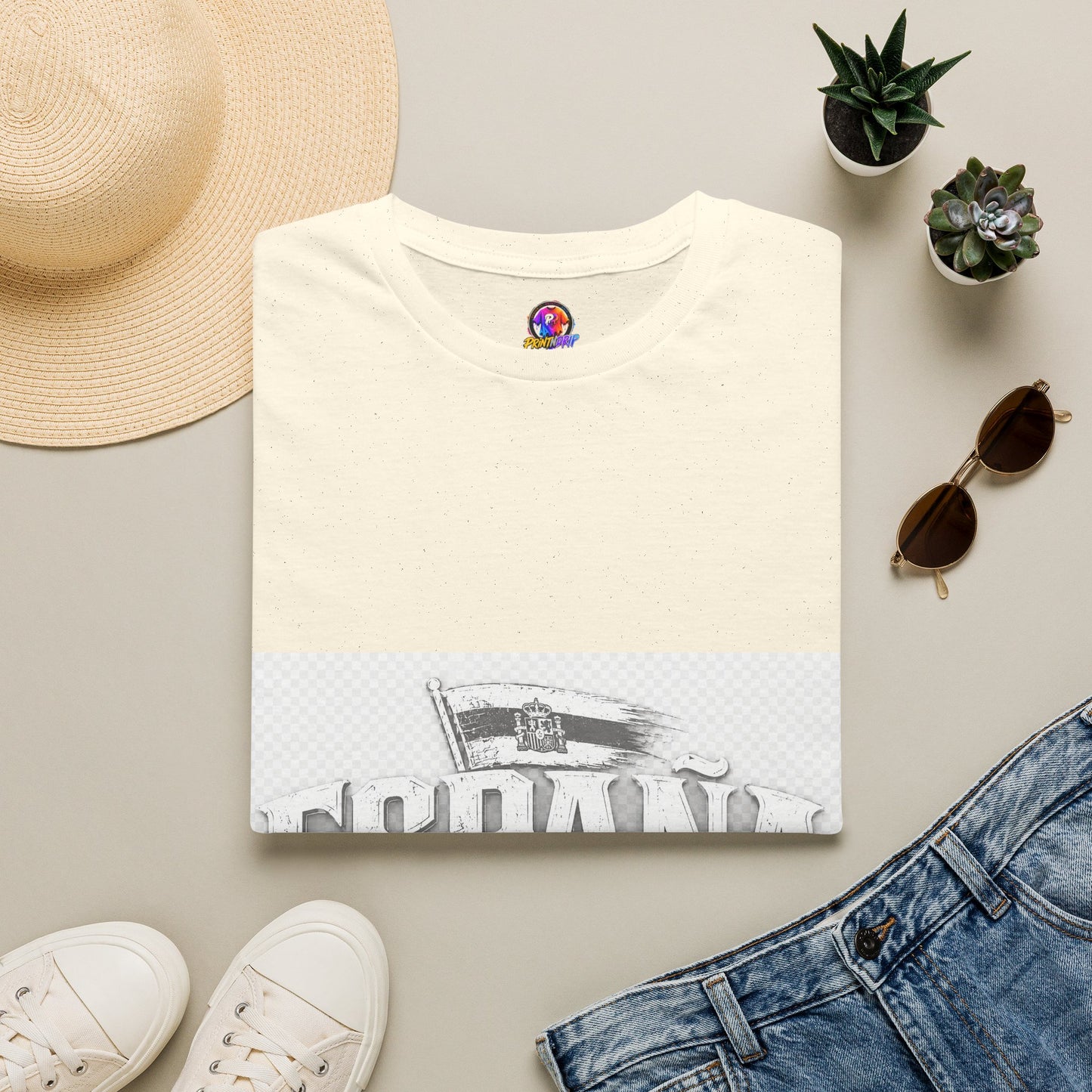 Spain Vintage T-Shirt — Retro Spanish Flag Tee