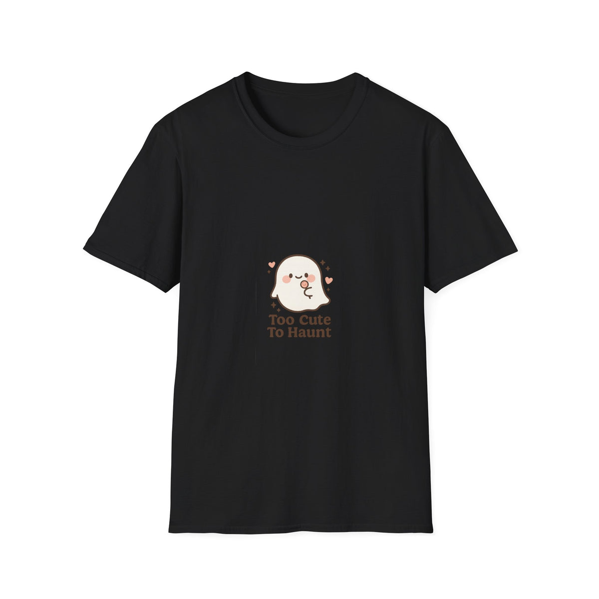 Too Cute To Haunt Ghost T-Shirt — Cute Halloween Tee for Kids & Adults - Trending Now - October 2026