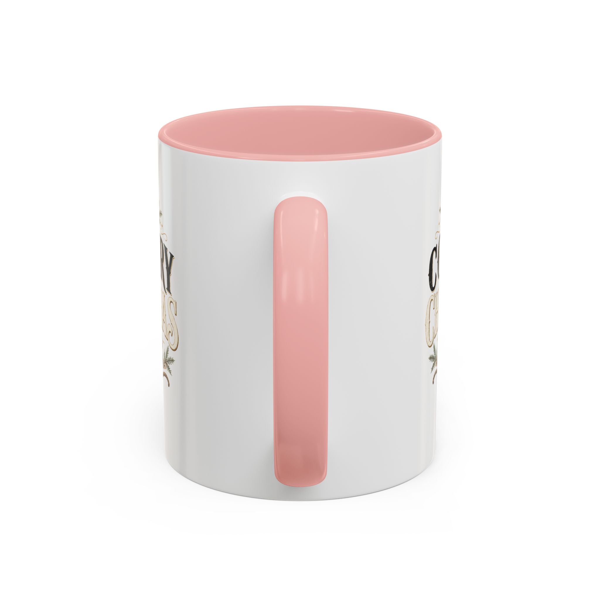 Christmas Country Christmas Club Accent Coffee Mug — Festive Rustic Holiday Coffee Cup