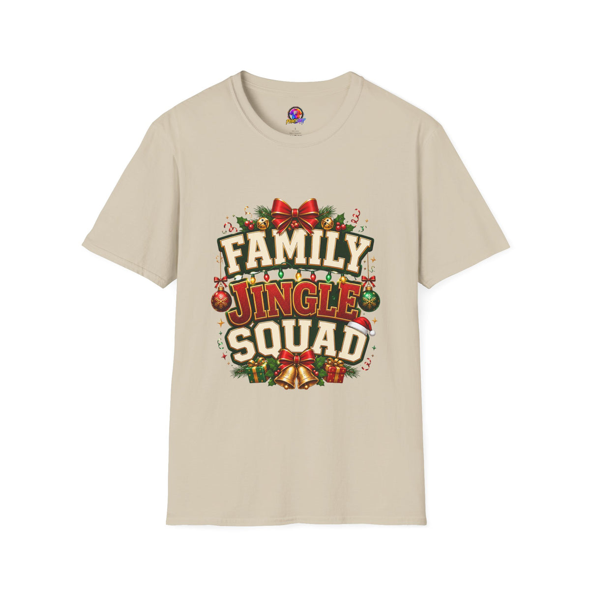 Family Jingle Squad Christmas T-Shirt — Festive Holiday Tee