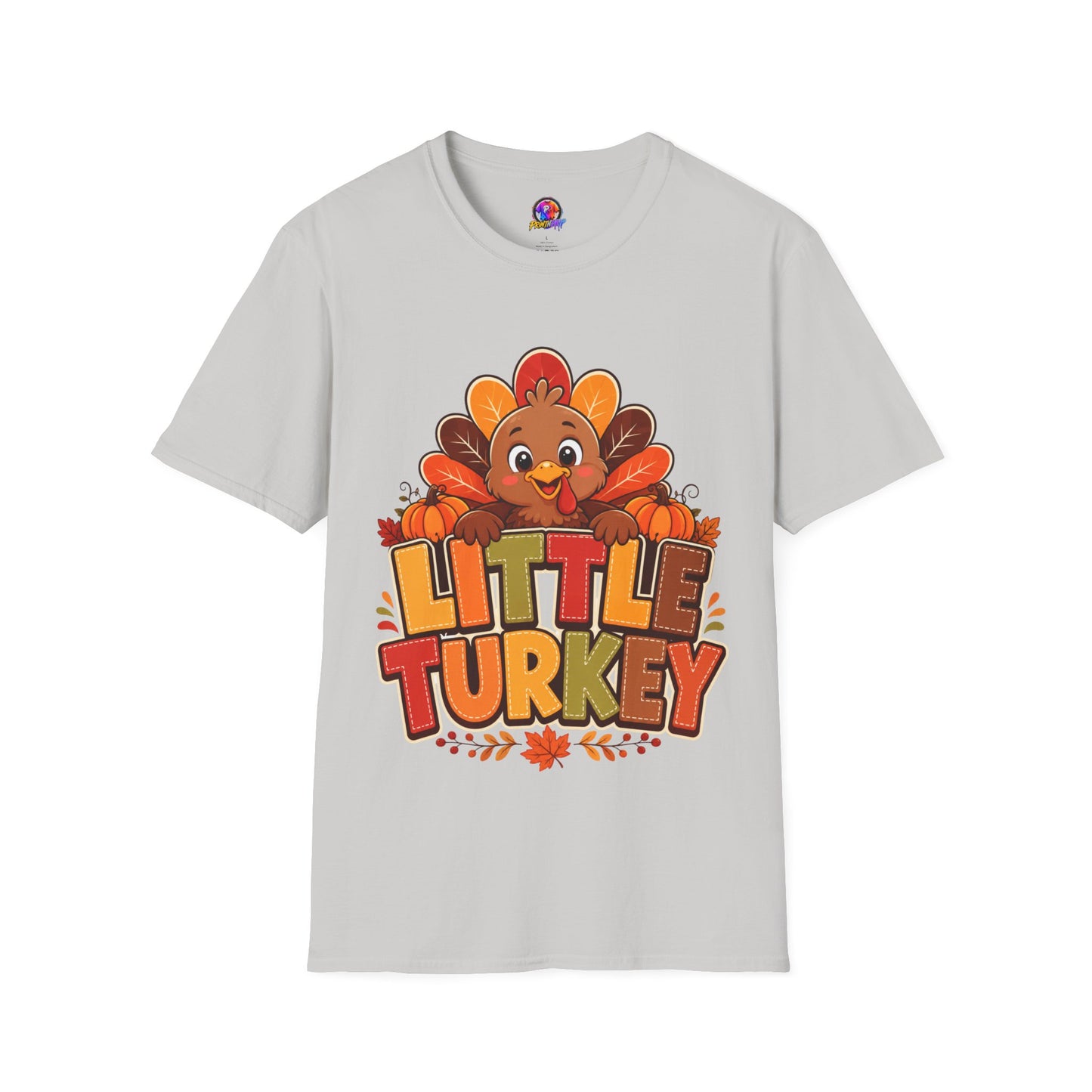 Little Turkey T‑Shirt – Cute Thanksgiving Kids & Family Tee