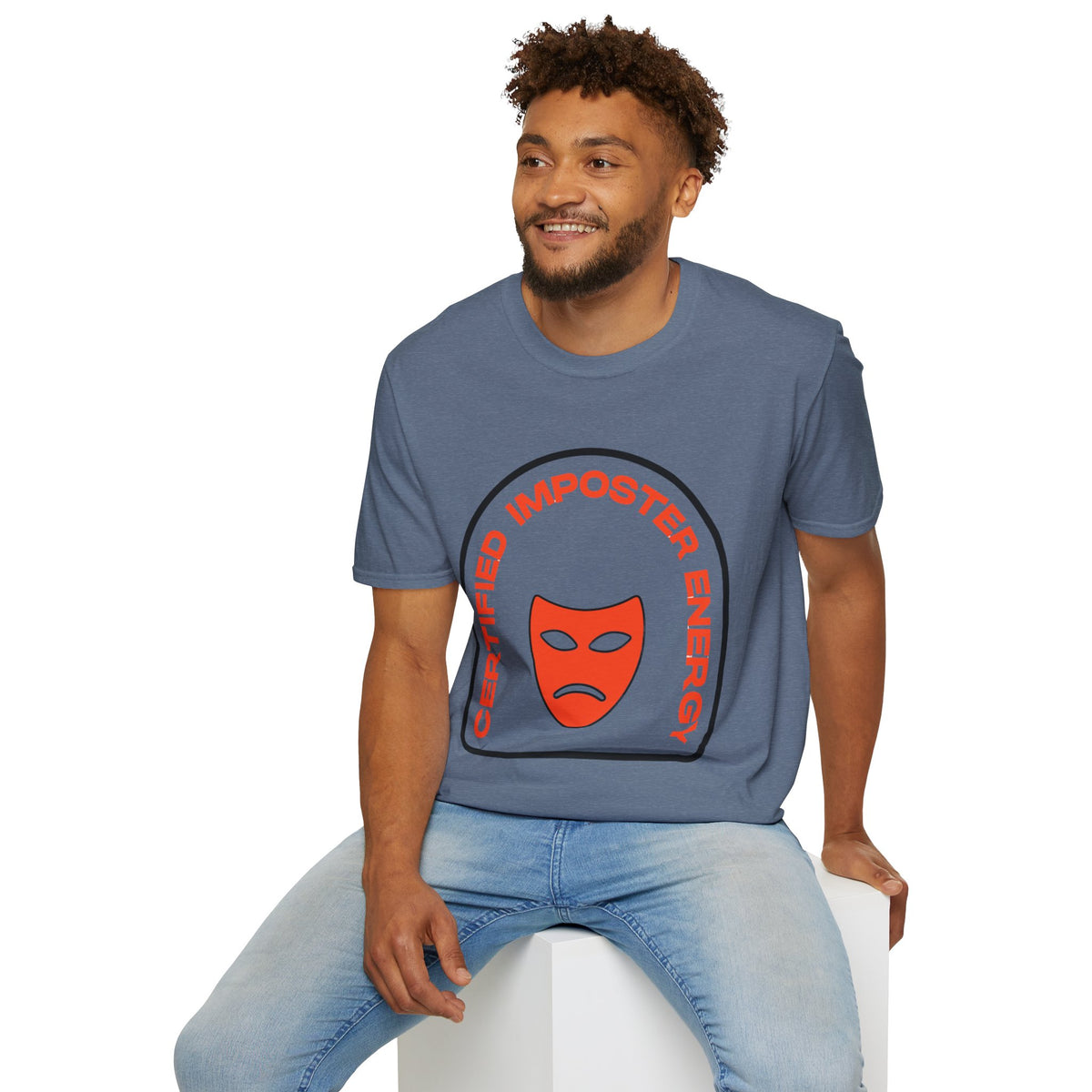 Certified Imposter Energy T-Shirt — Funny Sarcastic Graphic Tee - Trending Now - August 2026