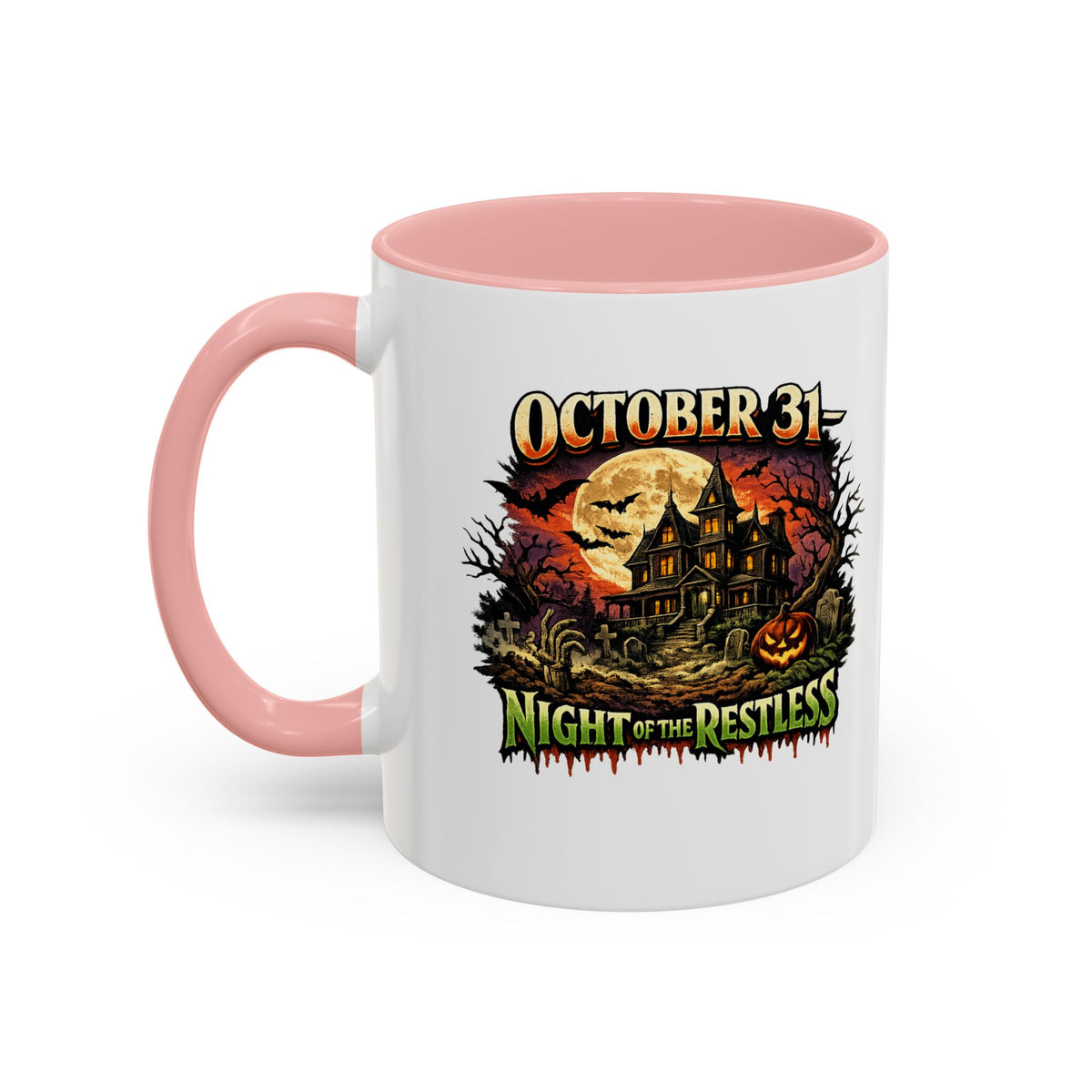 Halloween  October 31 Accent Coffee Mug