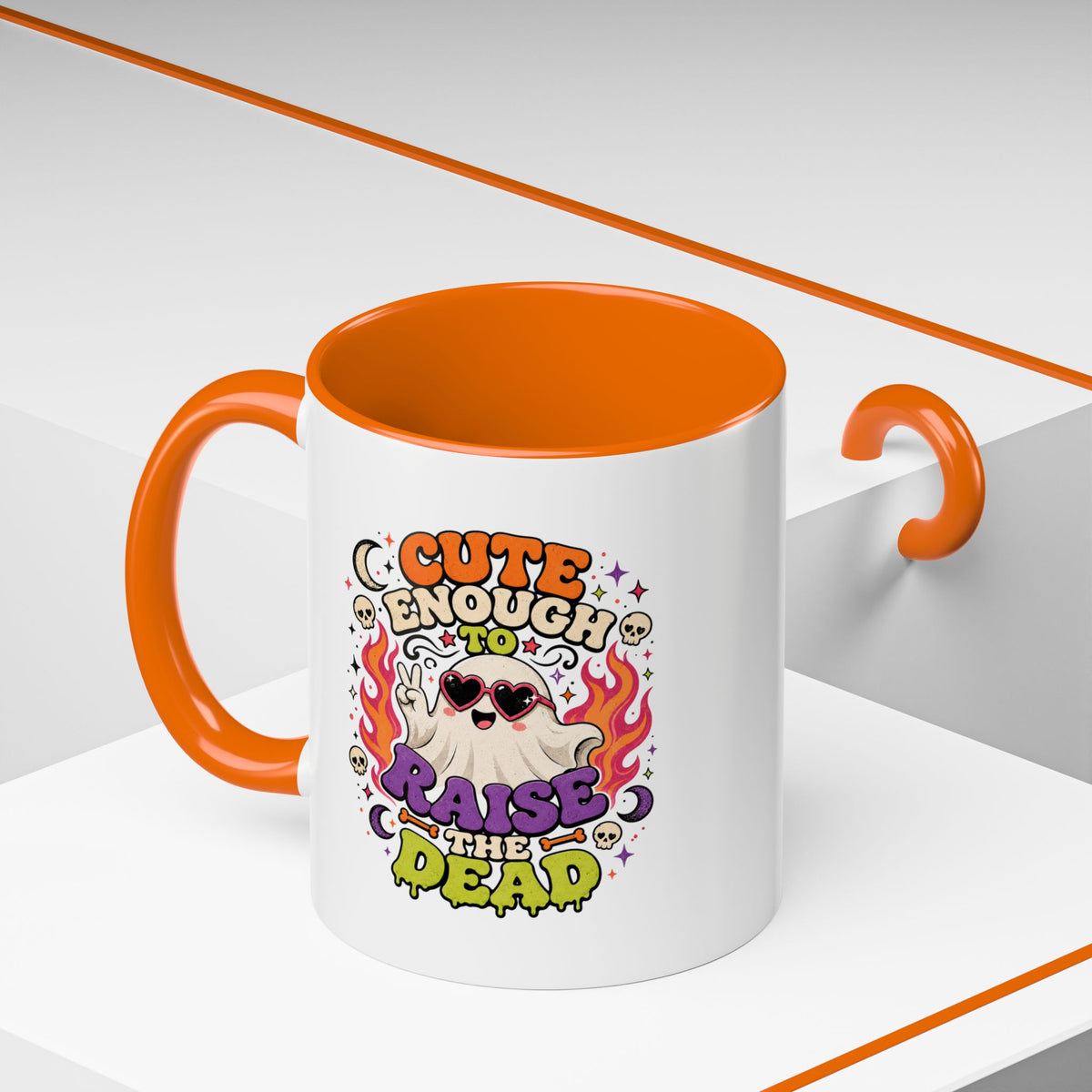 Halloween  Cute Enough Accent Coffee Mug
