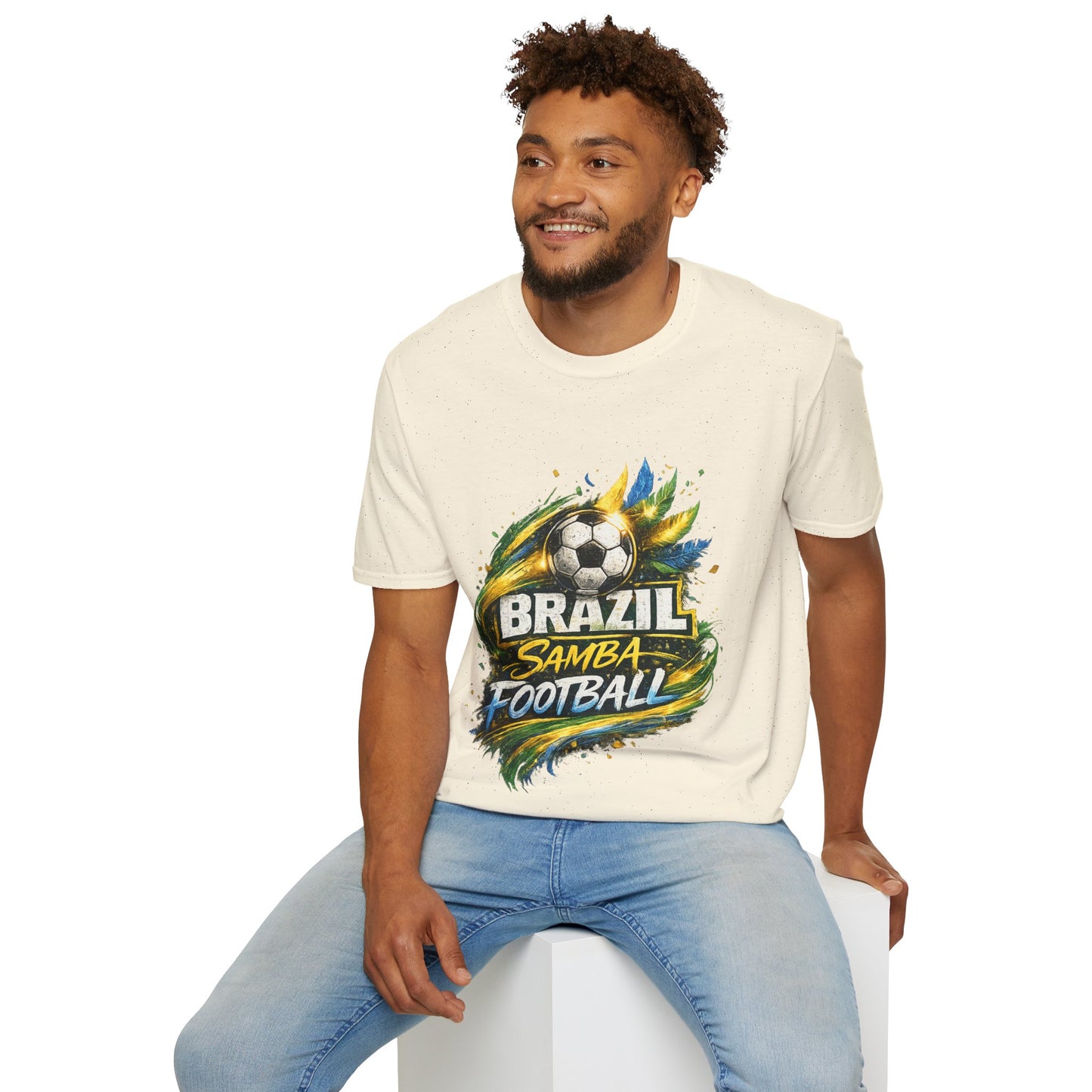 Brazil Samba Football T‑Shirt