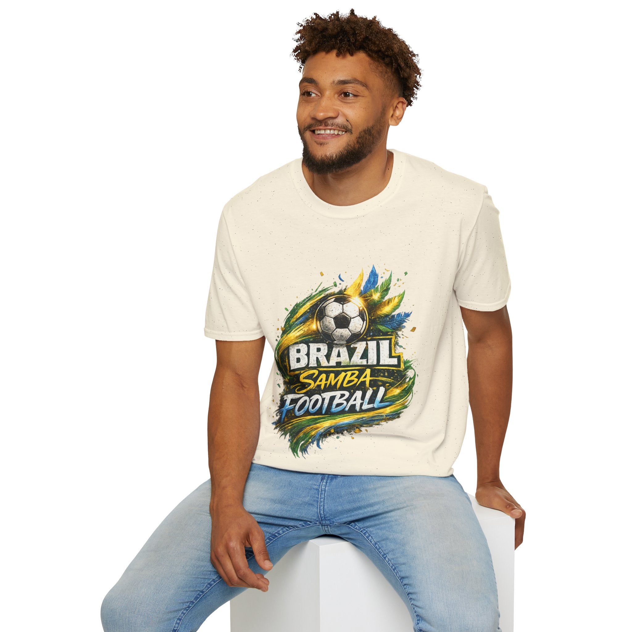 Brazil Samba Football T‑Shirt