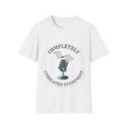 Completely Unrelated Statement Retro Microphone Tee, Funny Podcaster Meme Shirt - Trending Now - September 2026