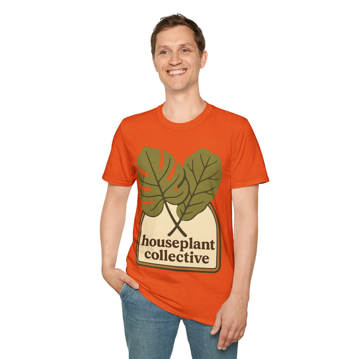Houseplant Collective T-Shirt — Green Monstera Leaf Plant Lover Tee - Trending Now - September 2026