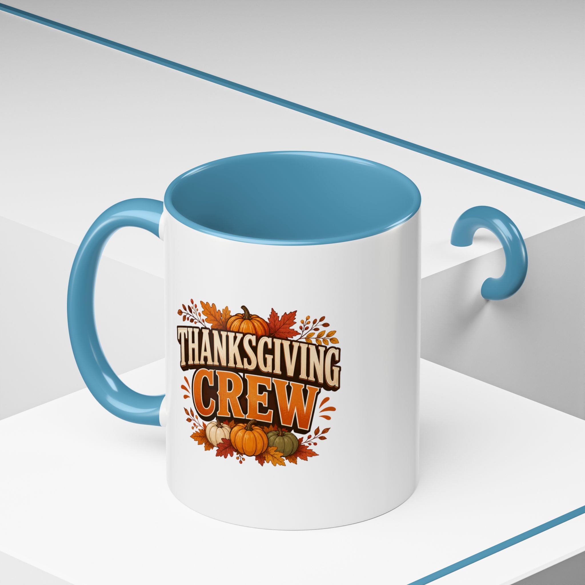Thanksgiving  Mug — Autumn Pumpkin Accent Mug