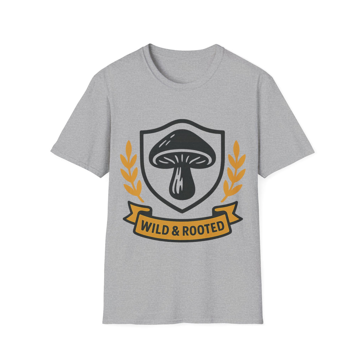Crest Logo T-Shirt — Subtle Laurel Emblem Tee - Trending Now - September 2026