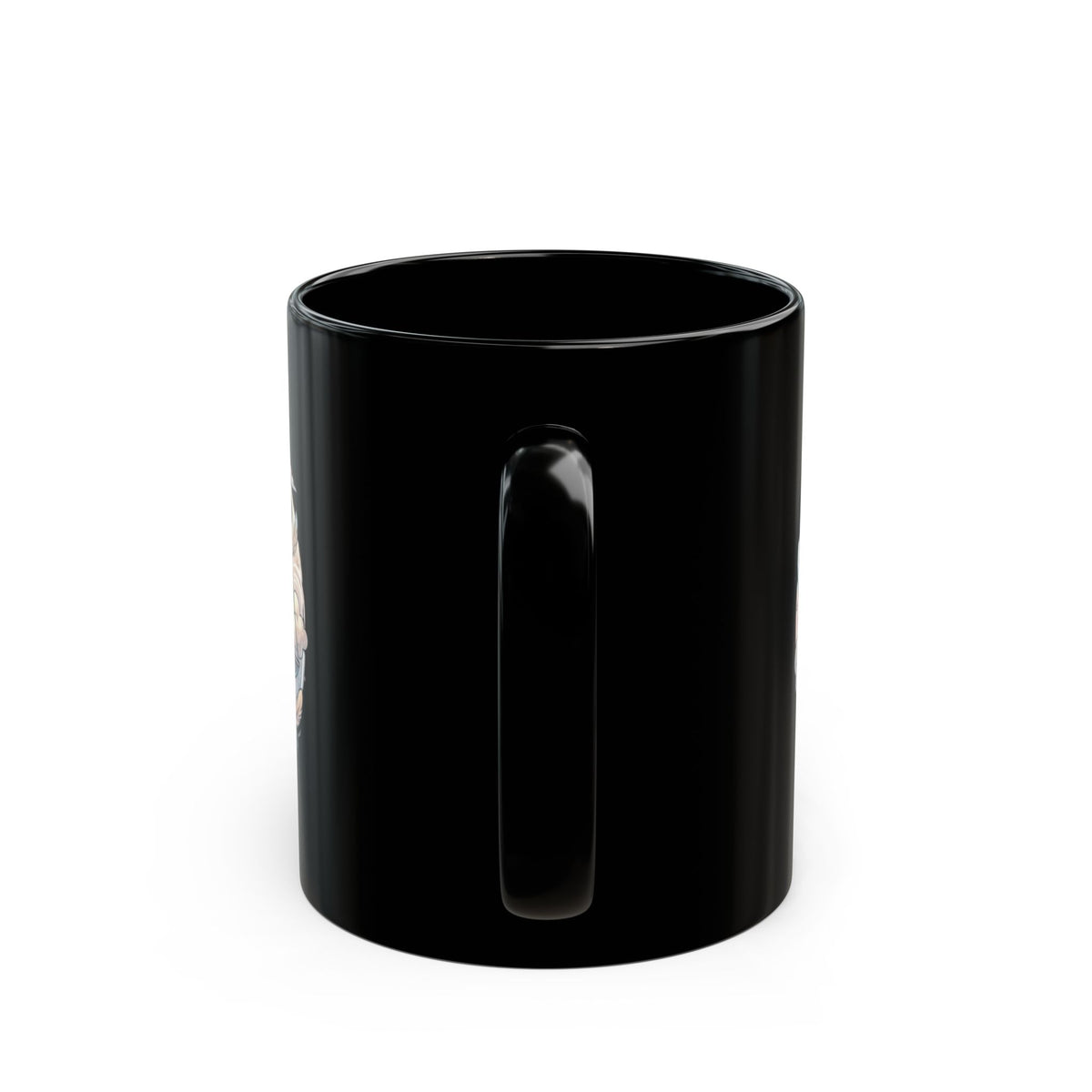 Libra Zodiac Black Coffee Mug — Scales & Waves Astrology Design