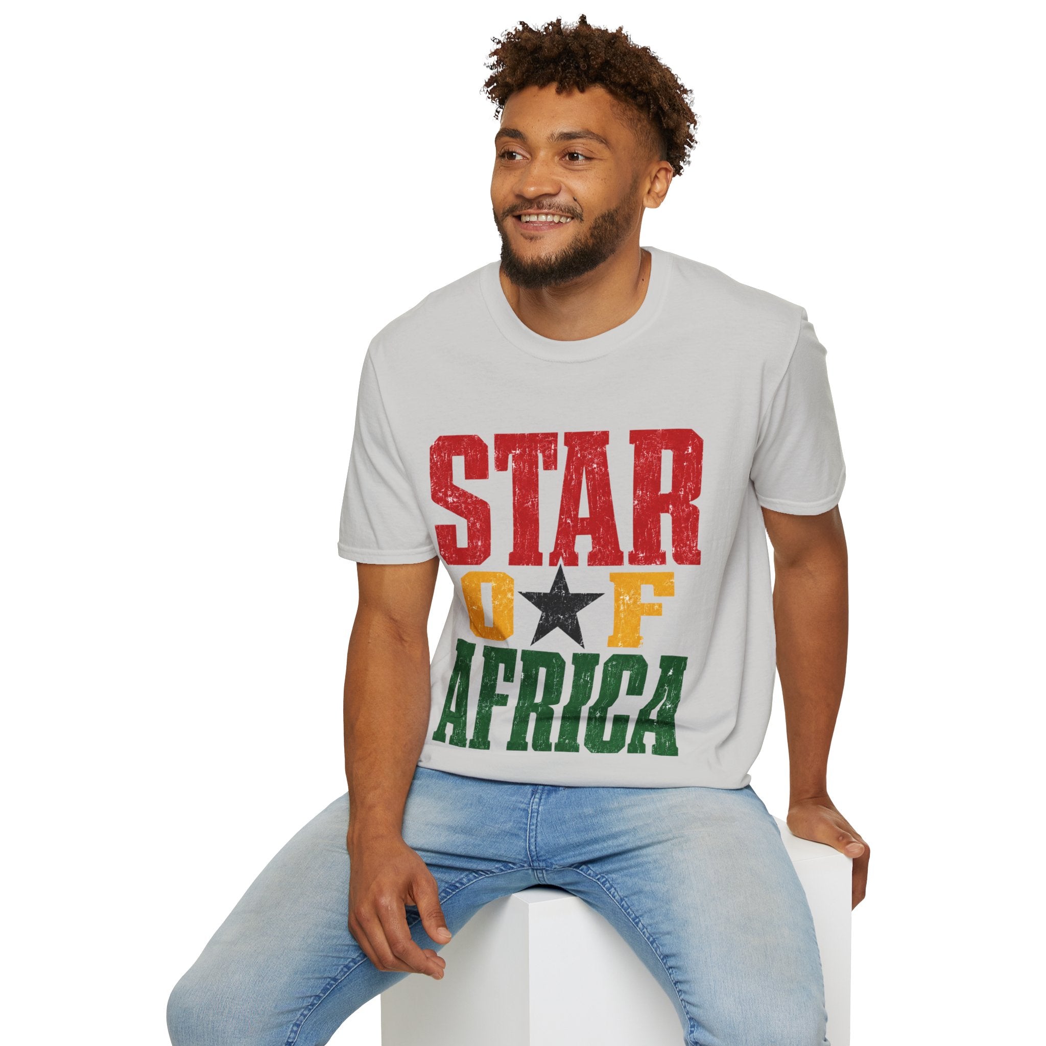 Ghana Star of Africa T-Shirt — Retro Pan-African Graphic Tee