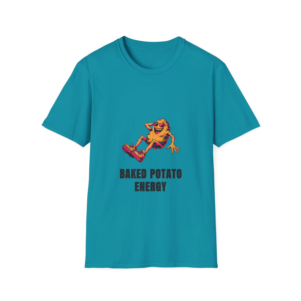 Baked Potato Energy T-Shirt — Funny Potato Graphic Tee - Trending Now - August 2026