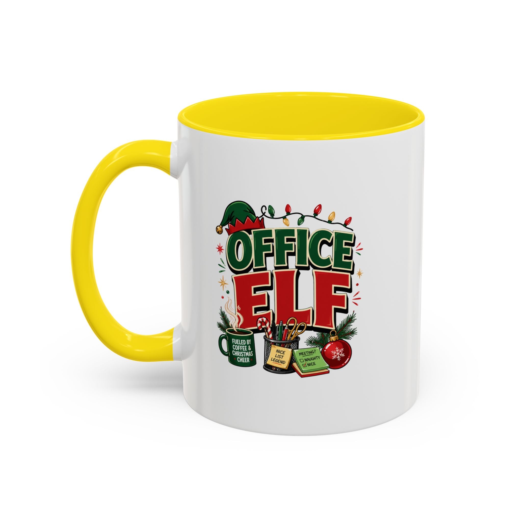 Accent Coffee Mug Office Elf