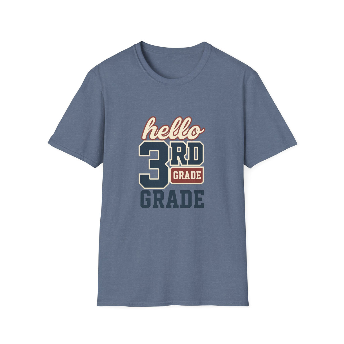 Hello 3rd Grade Shirt — Back to School Kids' T-Shirt - Trending Now - August 2026