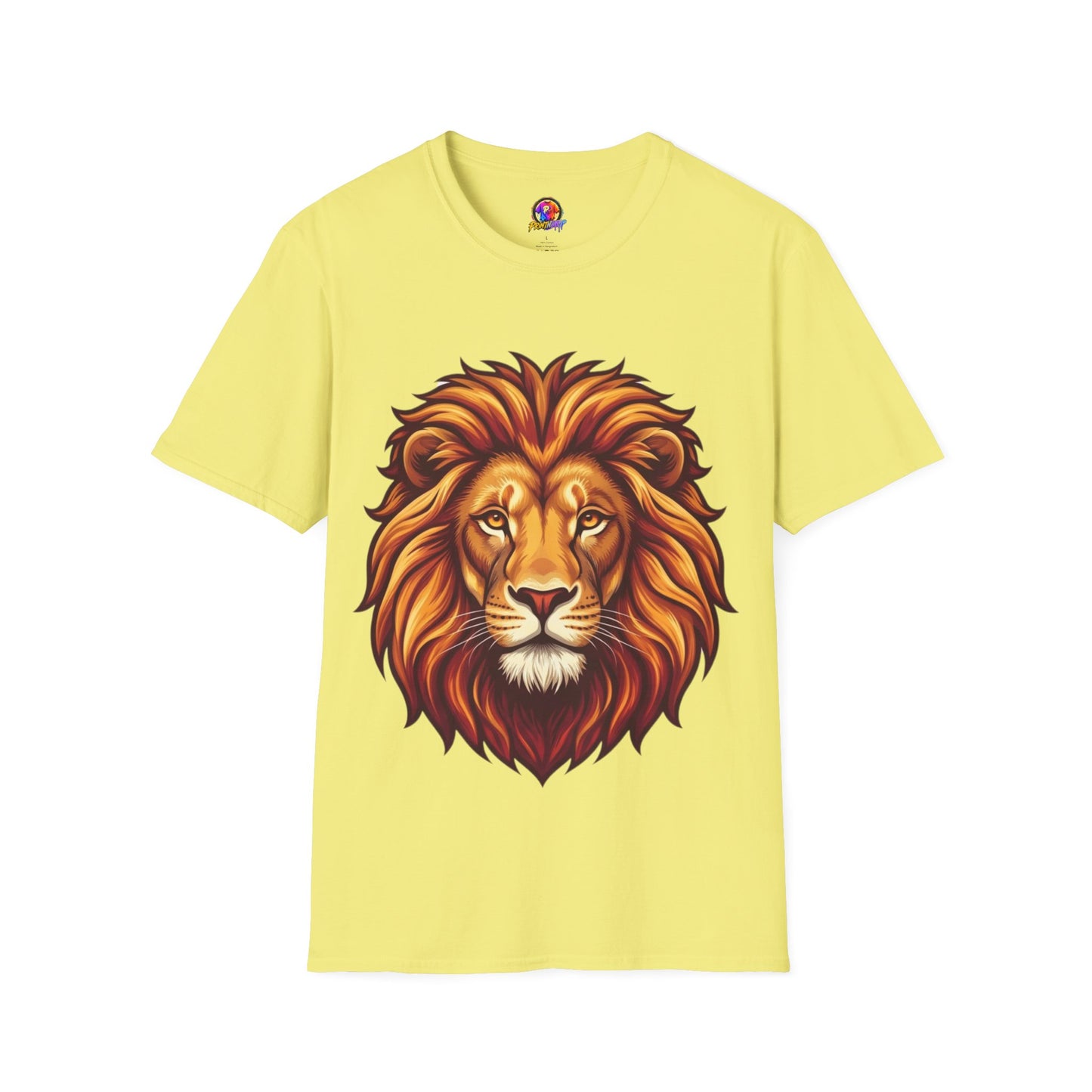 Lion Face T-Shirt — Majestic Lion Head Graphic Tee