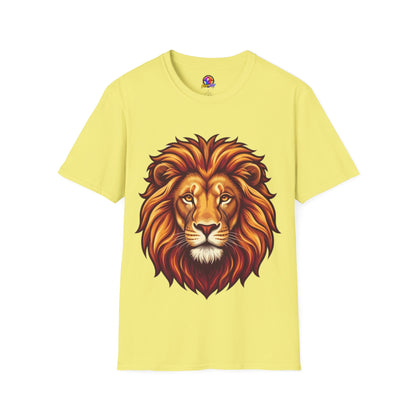 Lion Face T-Shirt — Majestic Lion Head Graphic Tee