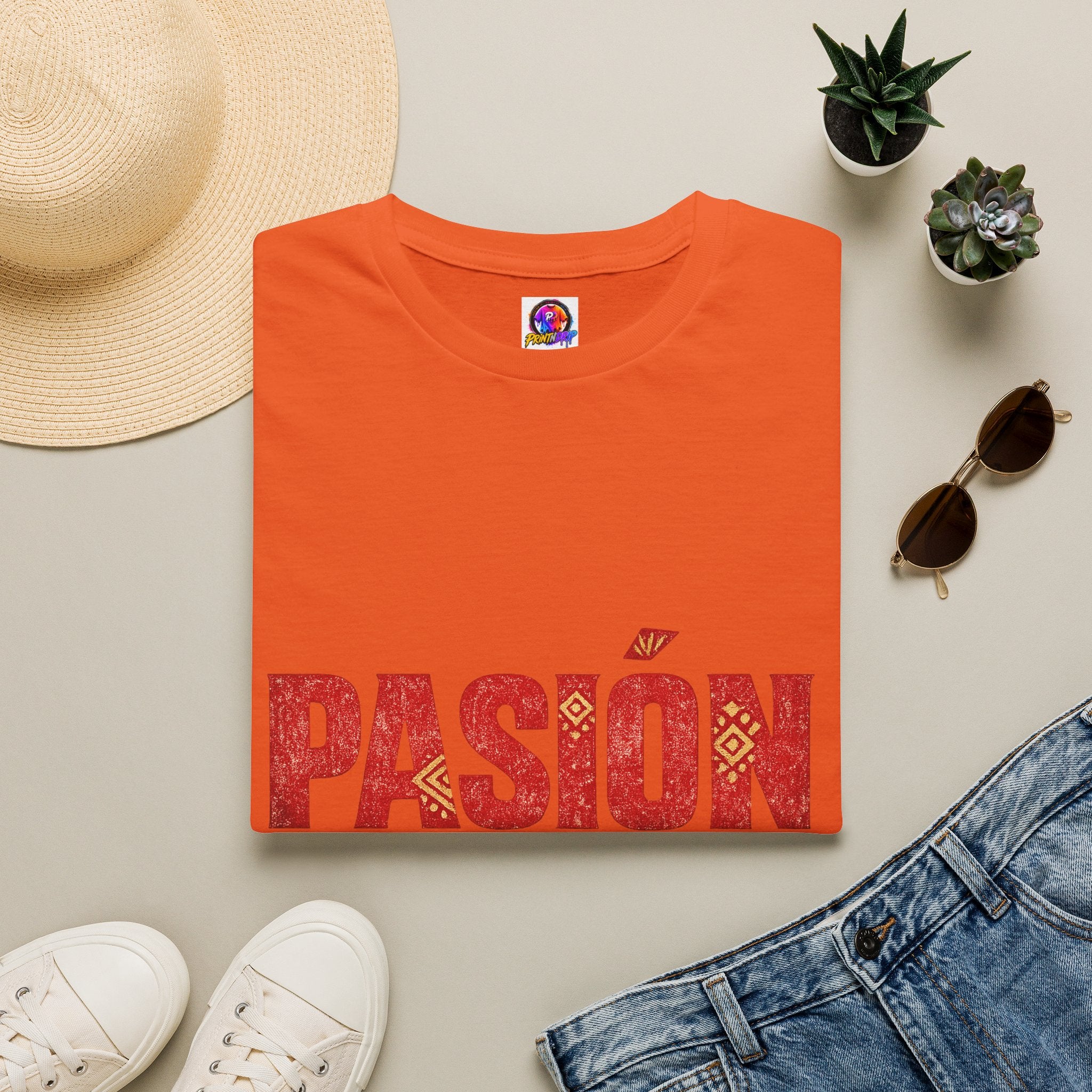 Spain Pasión Roja T-Shirt — Bold Spanish Pride Graphic Tee