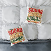 Christmas Sugar Cookie Squad Pillow – Christmas Holiday Decorative Throw Pillow