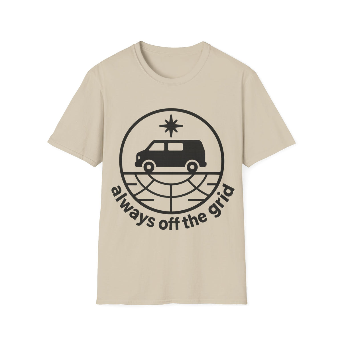 Minimal Black Graphic T-Shirt — Subtle Circular Emblem Tee - Trending Now - September 2026