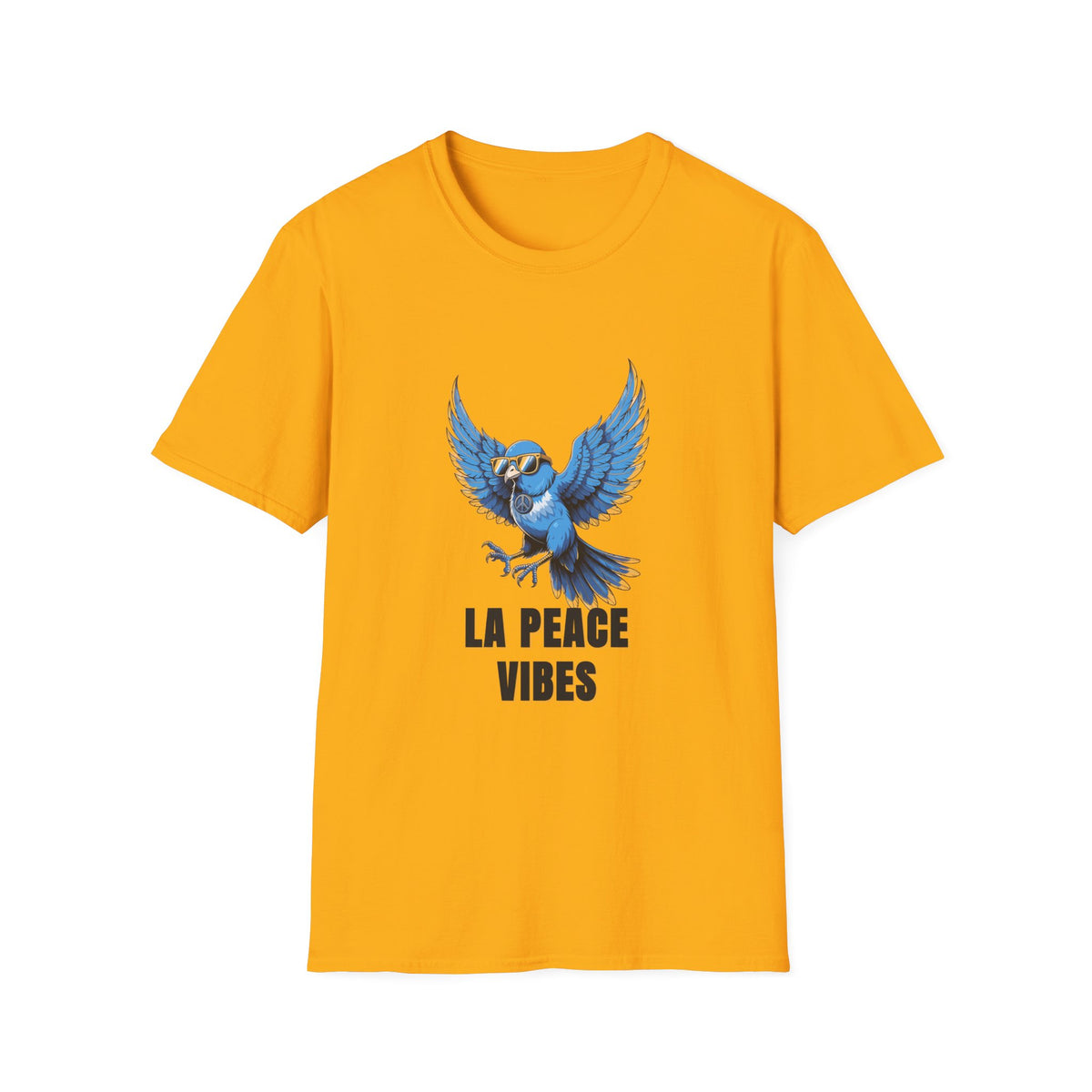 Peace Vibes Blue Parrot T-Shirt - Trending Now - August 2026